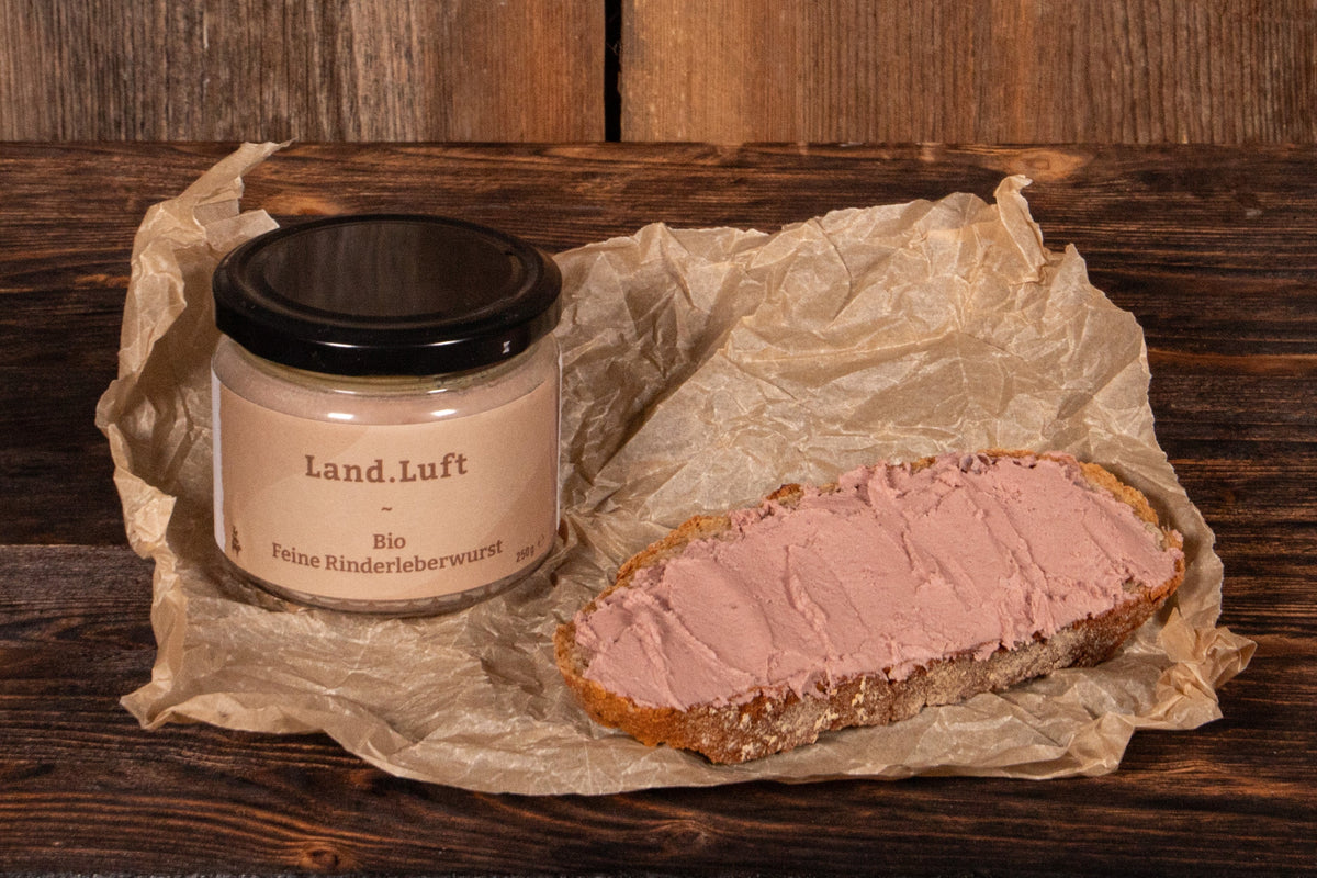 Feine Rinderleberwurst Bio