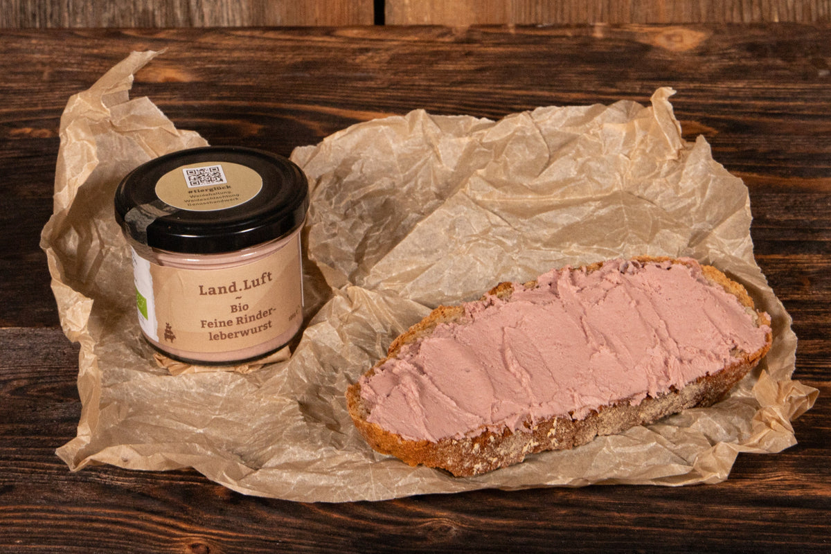 Feine Rinderleberwurst Bio