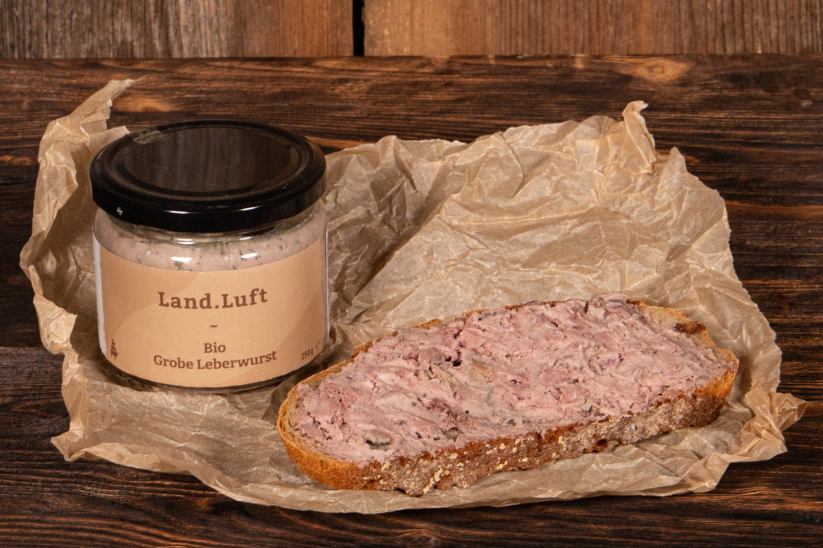 Grobe Leberwurst Bio