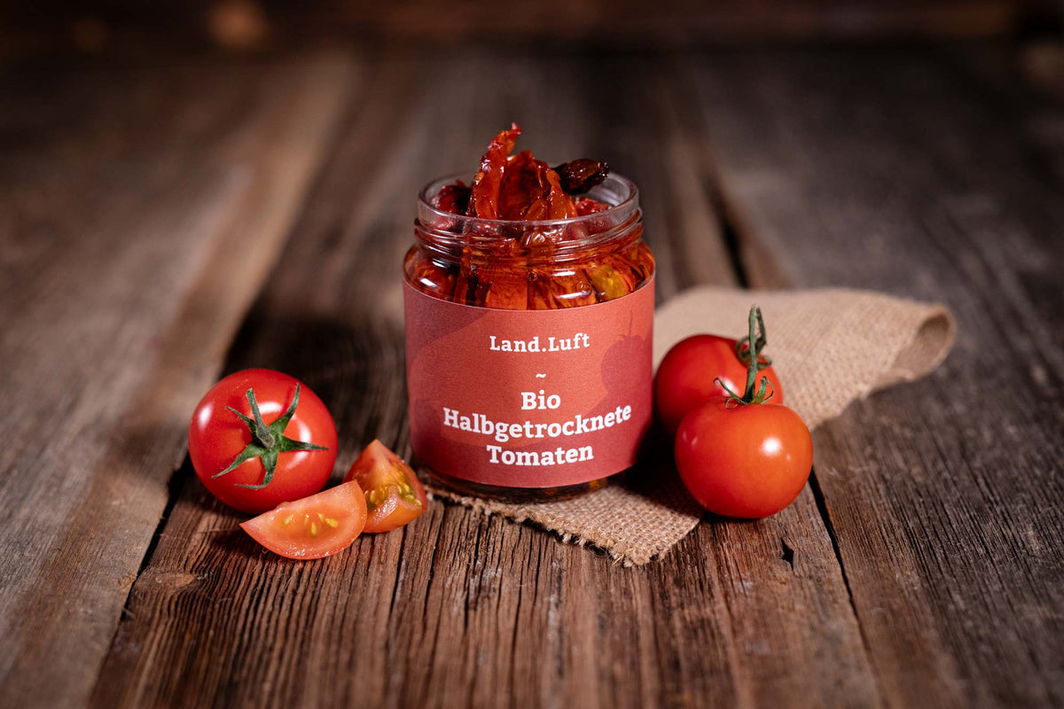 Halbgetrocknete Tomaten Bio